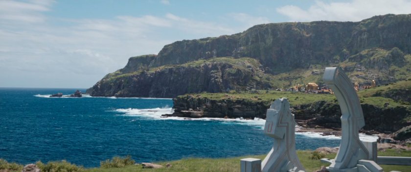 The coastline of New Asgard.