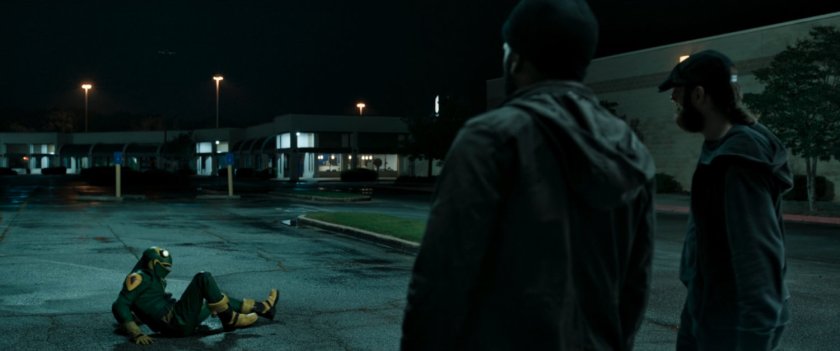 Leap Frog lying in the parking lot of Monahan's Wholesale store.