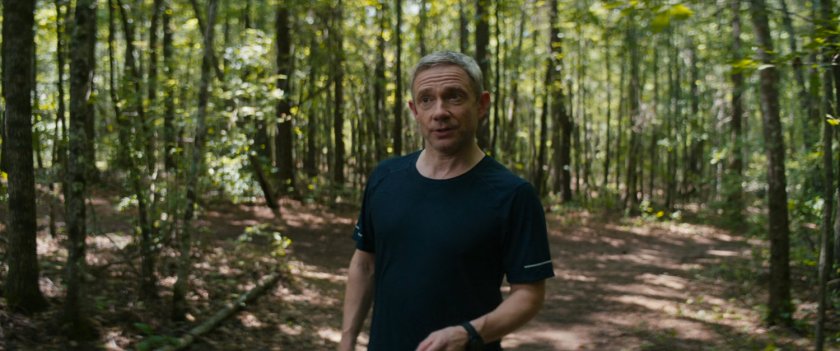 Everett Ross in the woods.