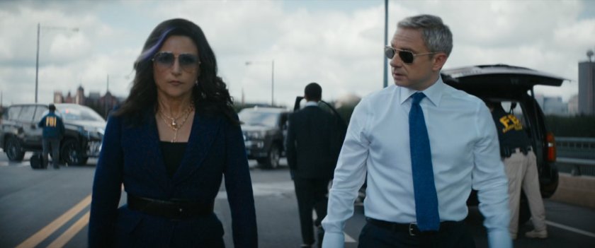 Val and Everett Ross on Boston bridge.