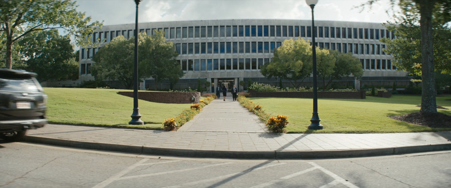 Exterior of Central Intelligence Agency.