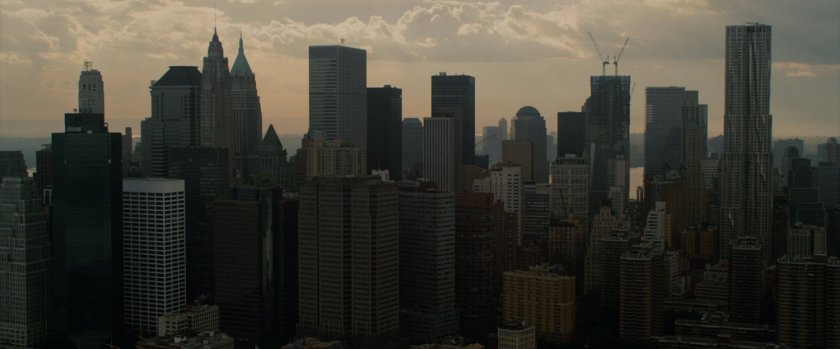 Aerial view of New York city.