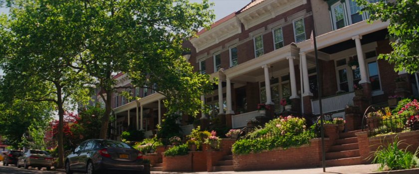 Exterior of Ben Parker house.