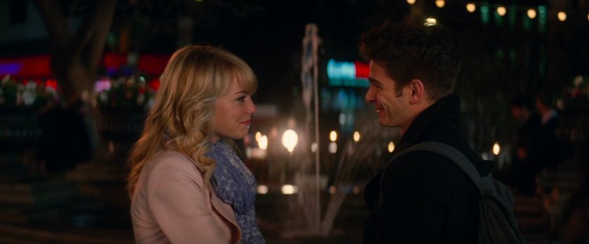 Gwen and Peter at outdoor market.