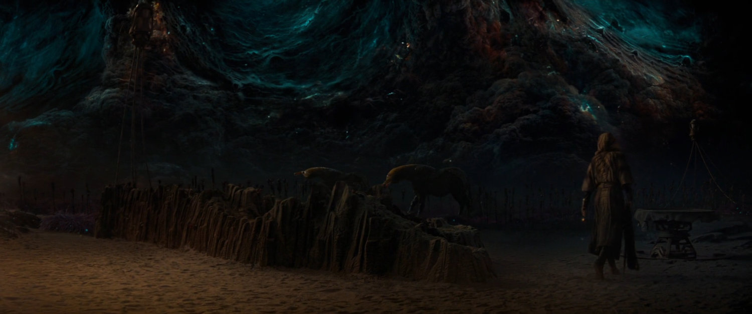 Janet Van Dyne inside the Quantum Realm.