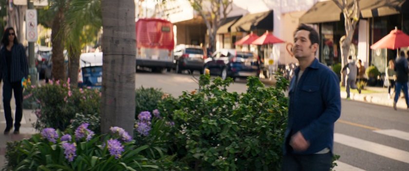 Scott Lang on a San Francisco sidewalk.