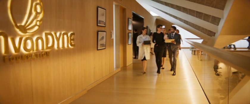 Interior of Pym VanDyne Foundation.