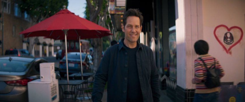 Scott Lang walks down a San Francisco sidewalk.