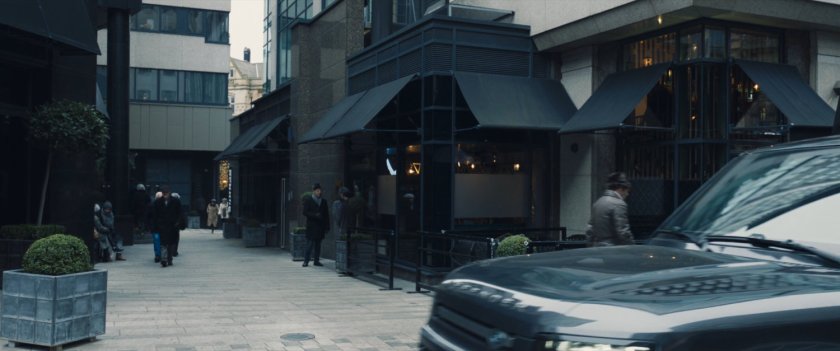 Exterior of Moscow business square.