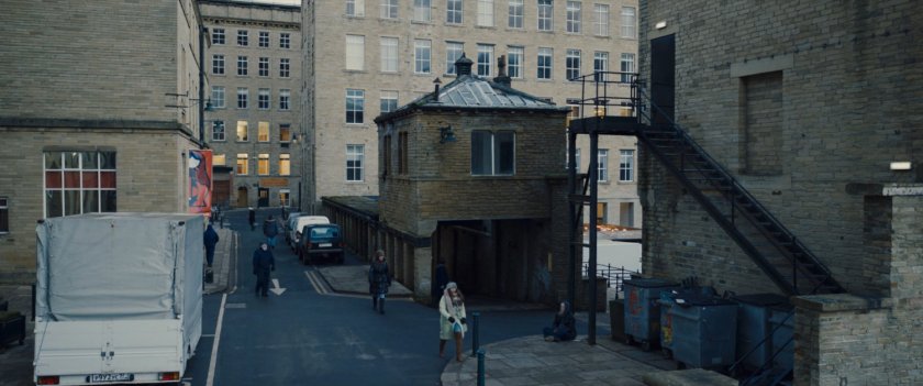 Exterior of Moscow subway entrance.