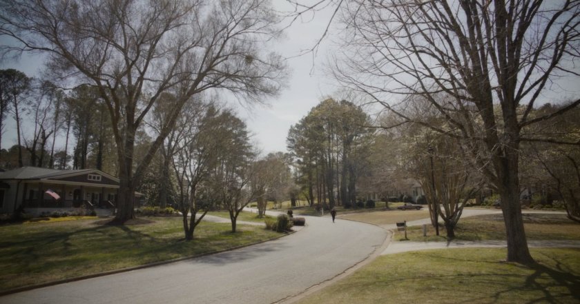 St Louis suburban neighborhood.