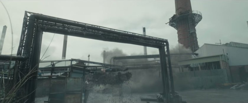 A fight in the yard at New Skrullos.