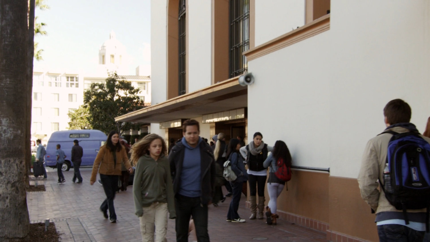 Exterior of Los Angeles Union Station.