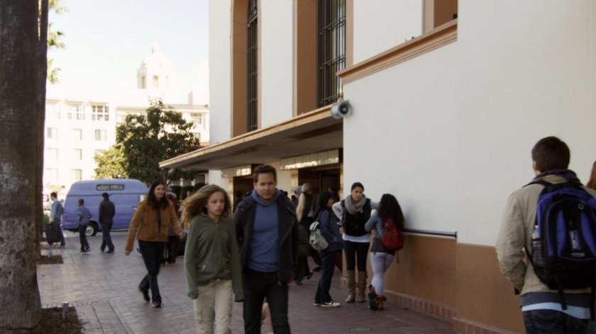 Exterior of Los Angeles Union Station.