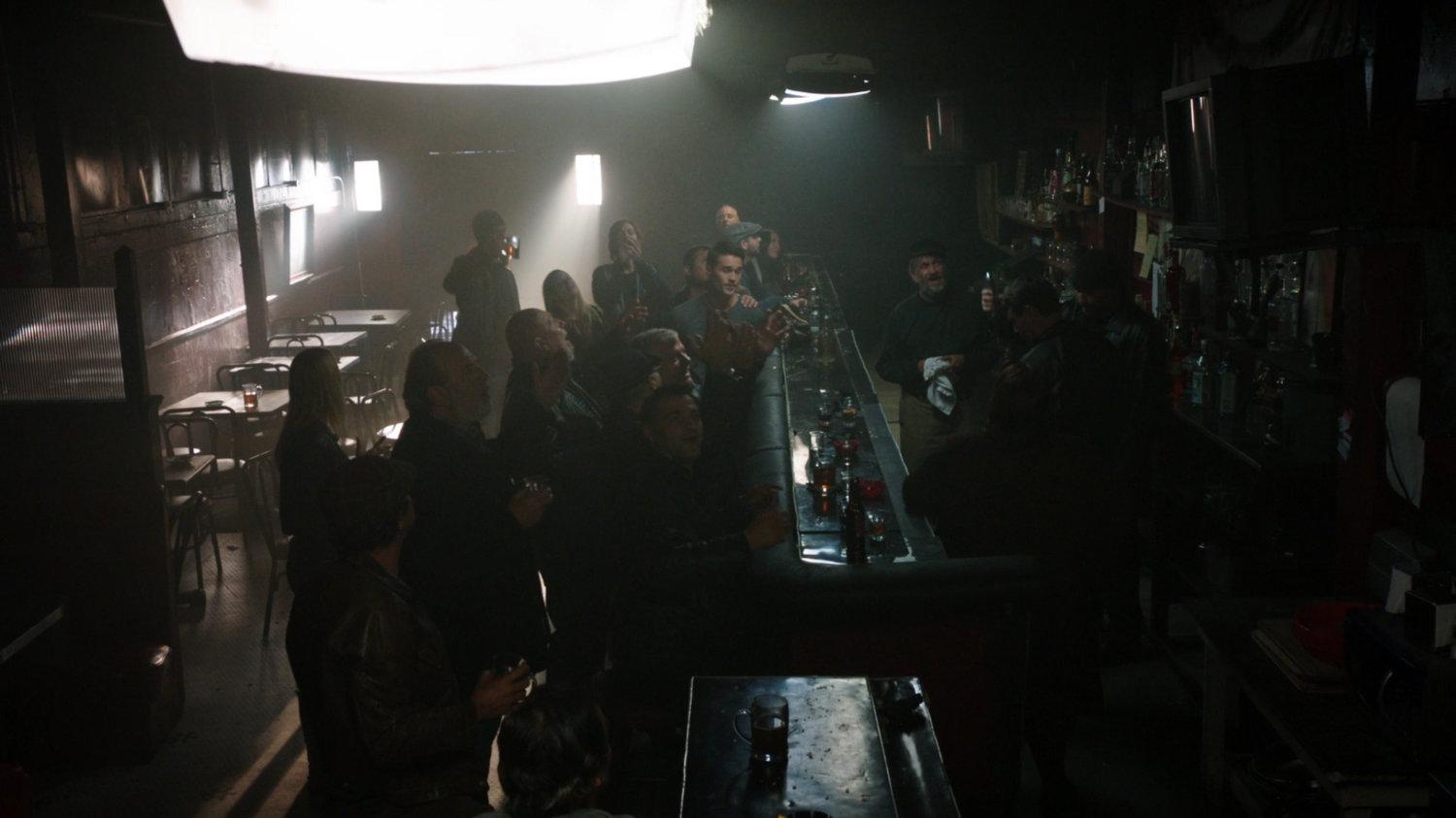 Interior of Caucasus Mountain bar/club.