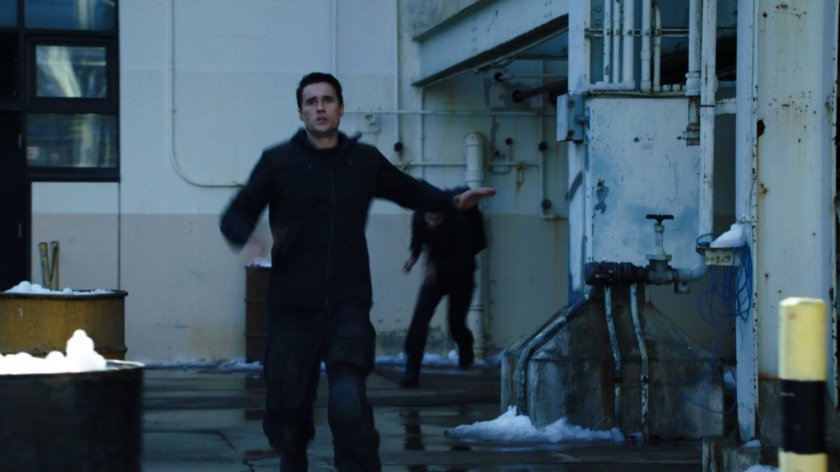 Ward running out of a Georgian power plant.