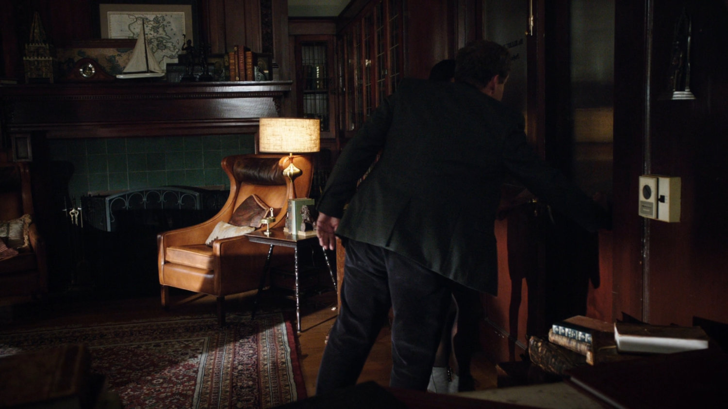 Interior of Professor Randolph's office.