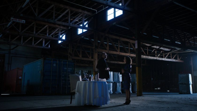 Raina and Edison Po in an abandoned warehouse in Oakland.