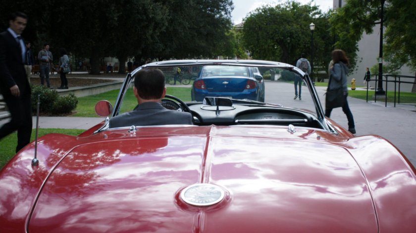 Ward approaches Coulson sitting in Lola at the University of Ohio.