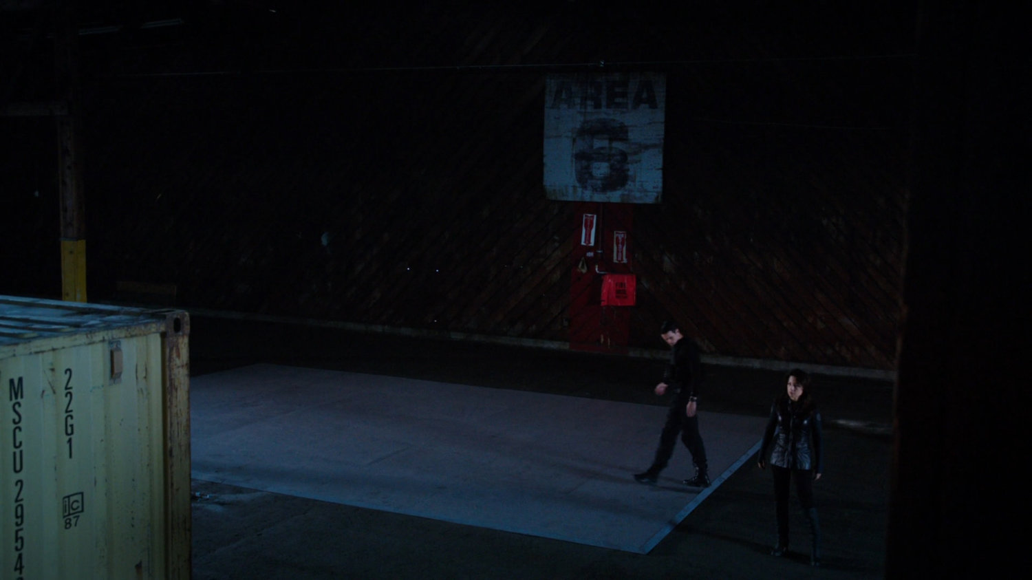 Ward and May in Area 6 of Oakland warehouse.