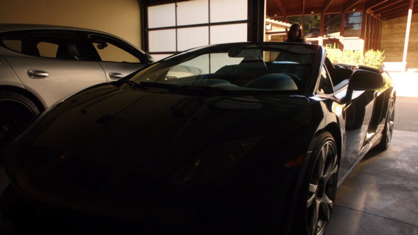 Interior of Lloyd Rathman's garage.