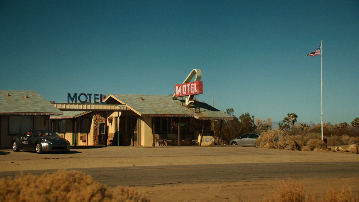 A motel in Death Valley.