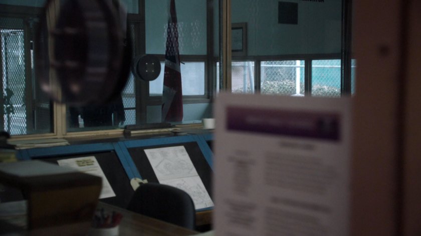 Interior of Milton Keynes Prison.