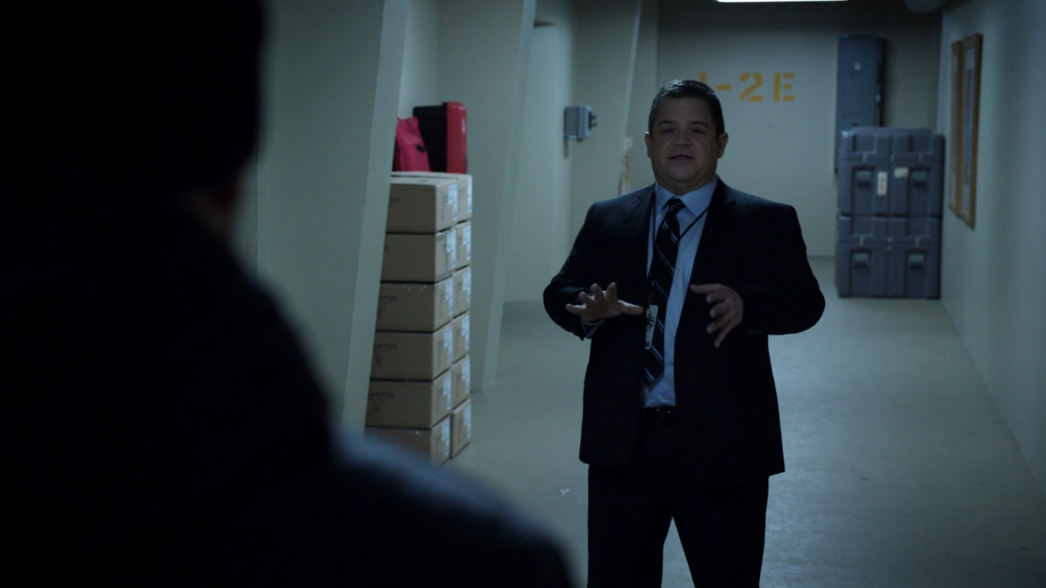 Agent Koenig inside Providence base.