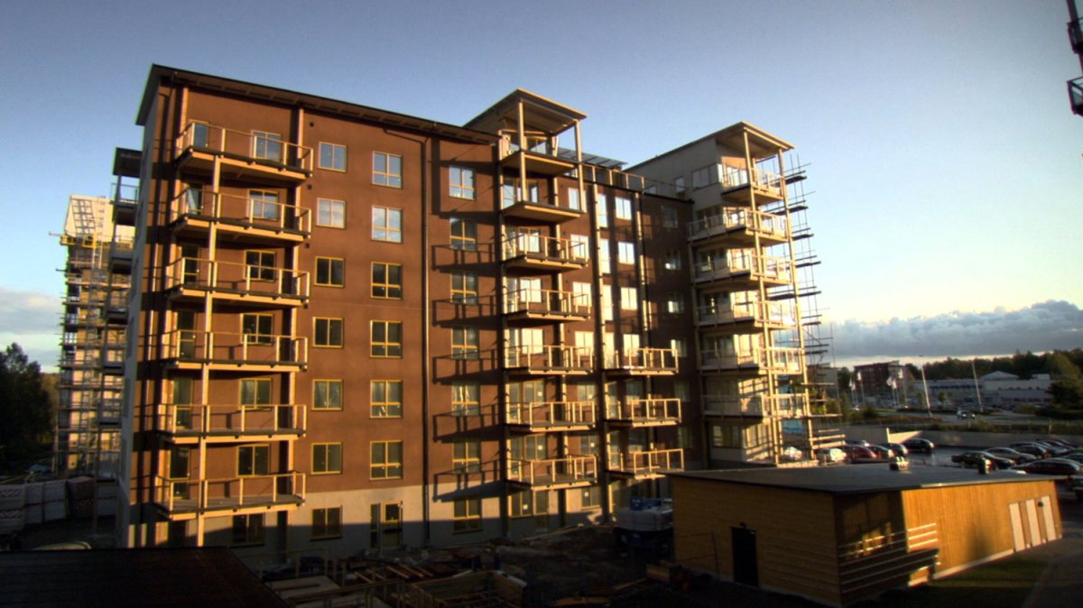 Exterior of Portland apartment building.