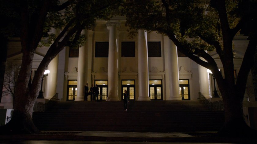Exterior of the Department of Justice in Washington DC.