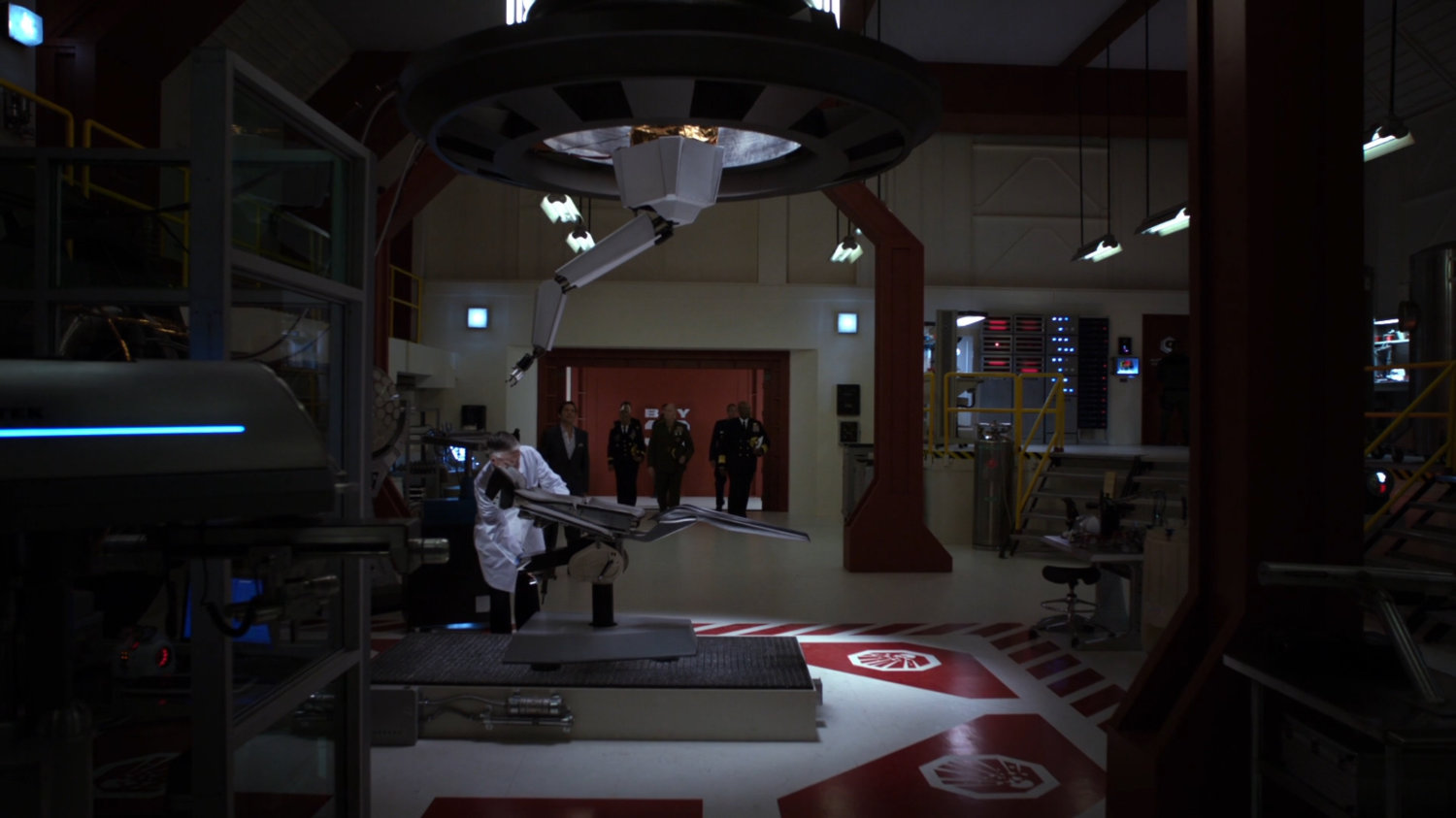 Interior of Cybertek labs.