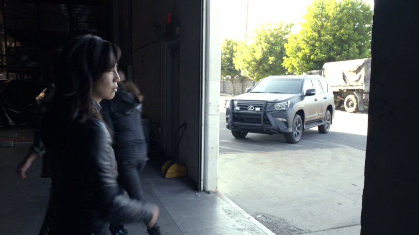Entrance to Marine Base warehouse.
