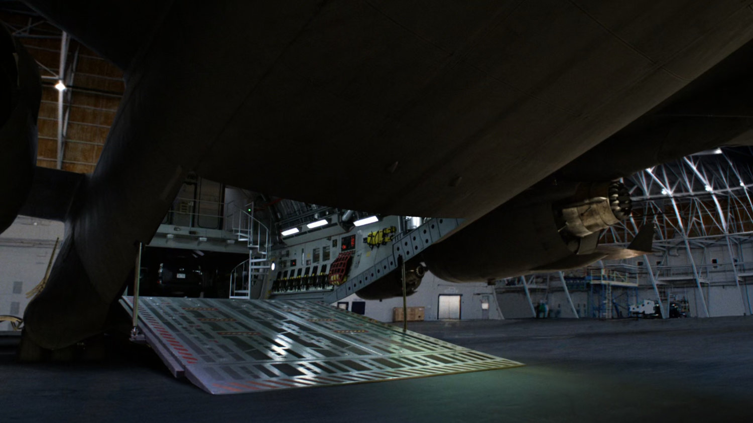 Rear of The Bus in South Beach hanger.