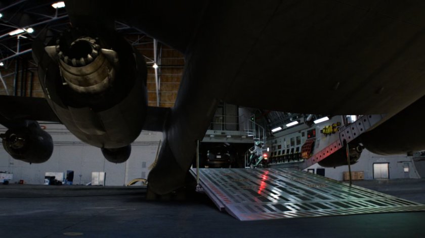 Rear of The Bus in South Beach hanger.