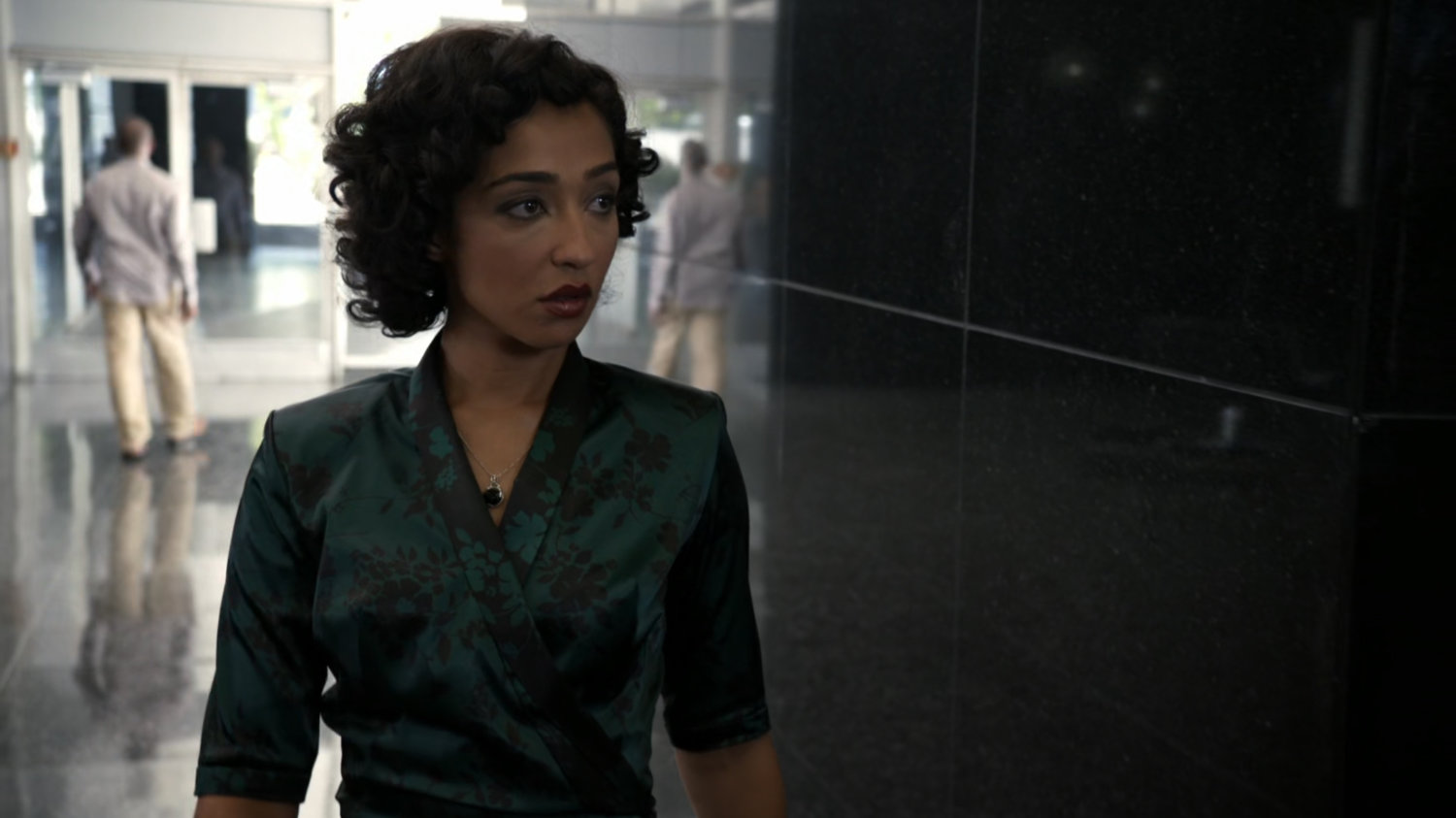 Raina in the lobby of the HYDRA office building.