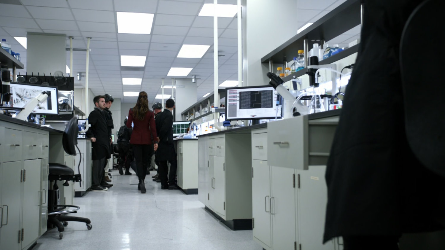 Interior of HYDRA laboratory.