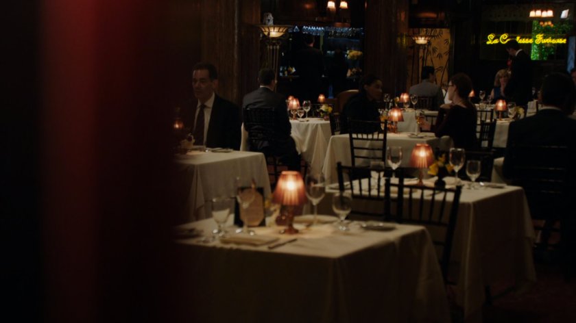 Interior of La Comtesse Furieuse restaurant.