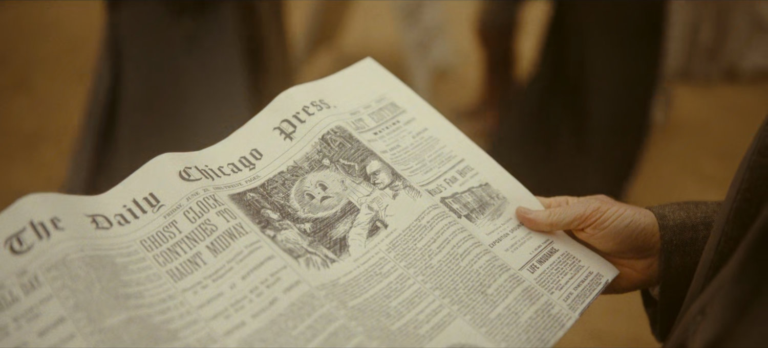 The Daily Chicago Press newspaper.