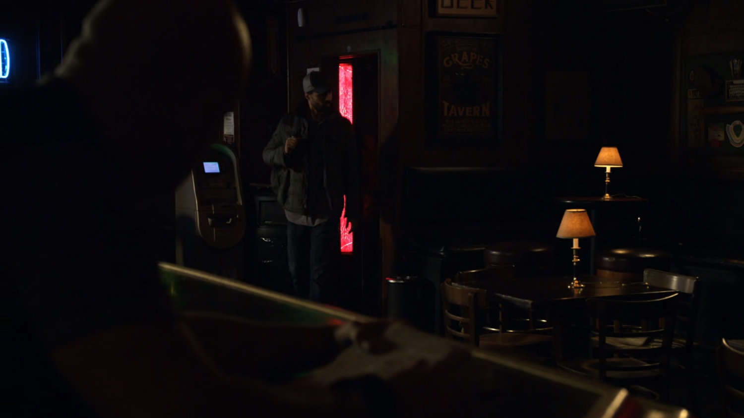 Grant Ward inside Goldbrix Tavern.