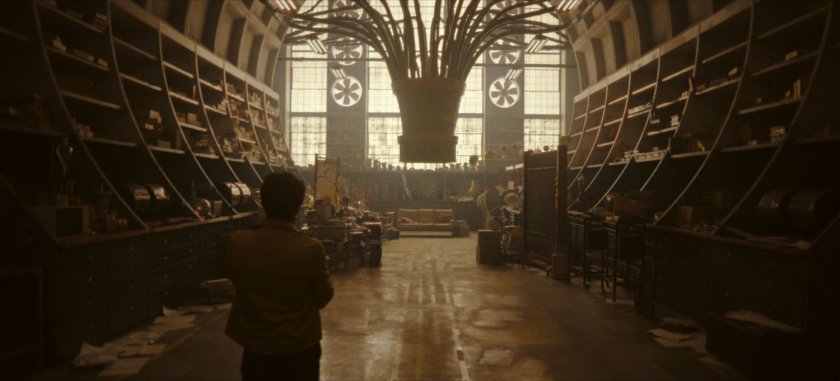 Interior of AD Doug's Lab inside old power plant.