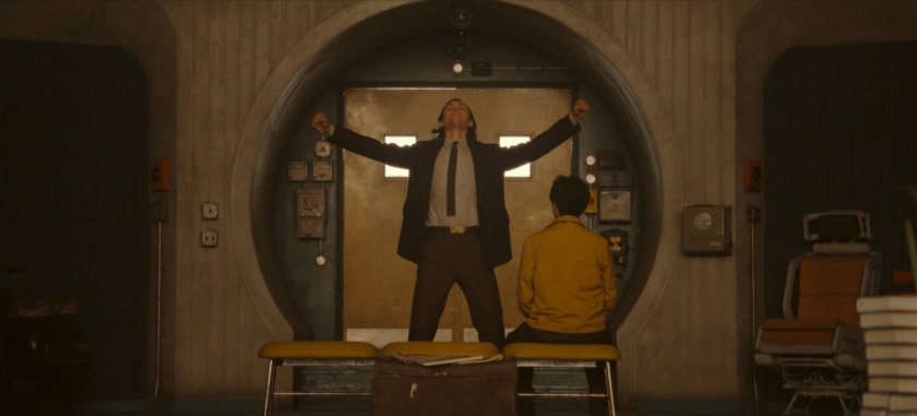 Loki inside AD Doug's Lab in old power plant.