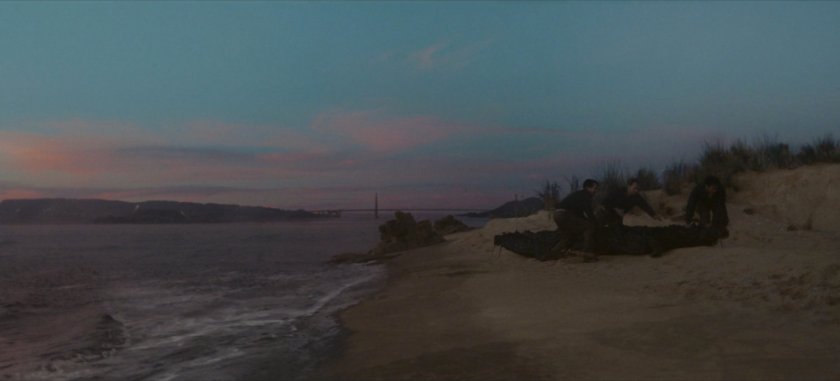 Beach in San Francisco Bay.