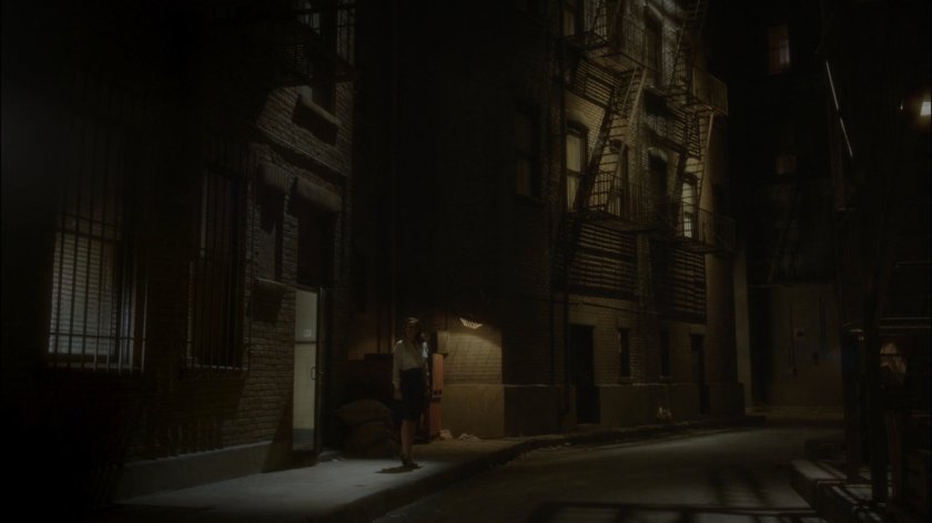 Alley behind L&L Automat.