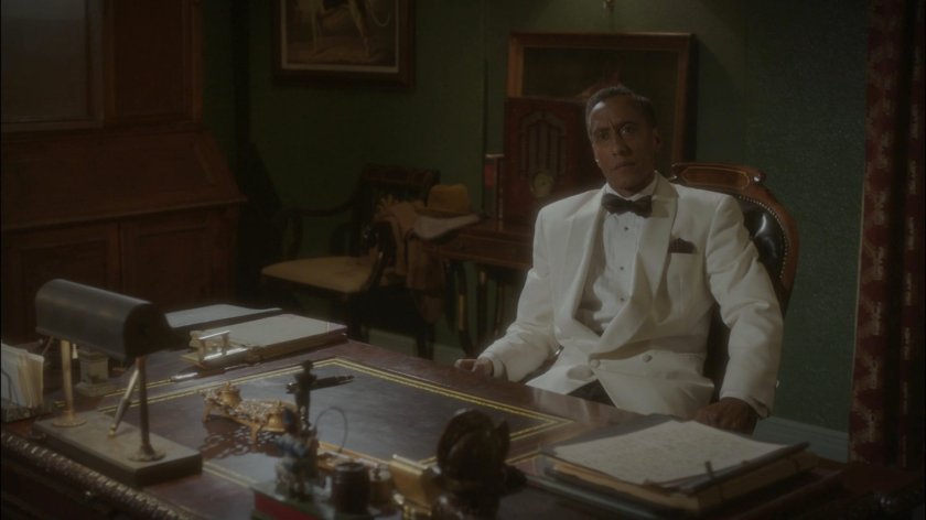 Interior of Spider Raymond's office.