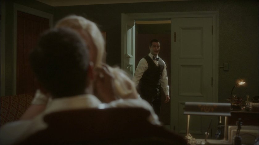 Interior of Spider Raymond's office.