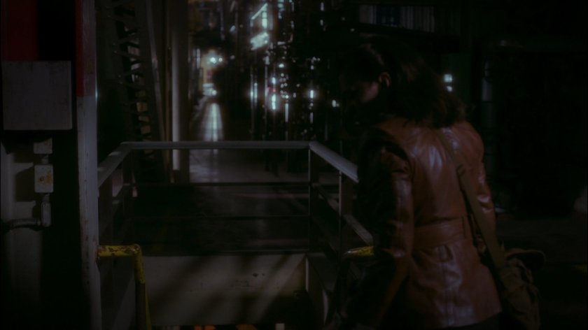 Peggy inside Roxxon refinery.