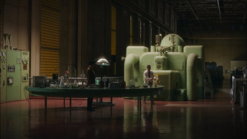 Power plant room inside Roxxon refinery.