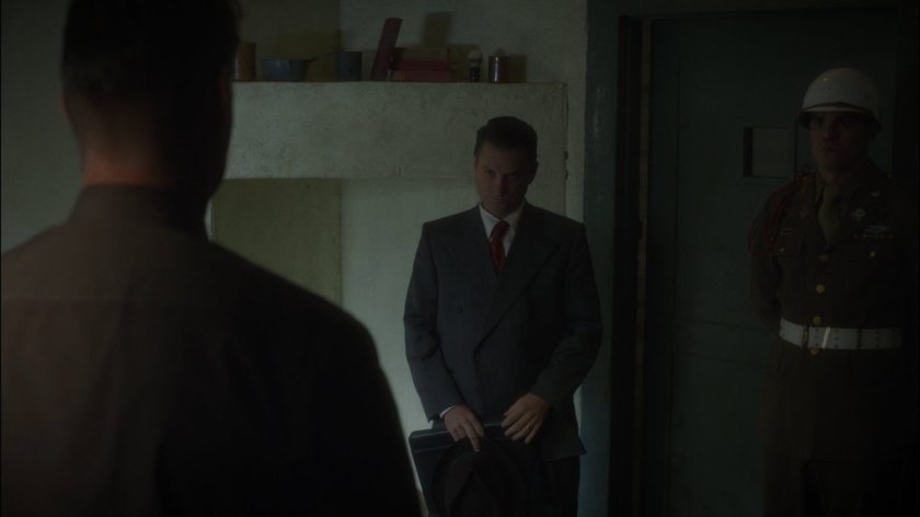 Interior cell of Nuremberg prison.