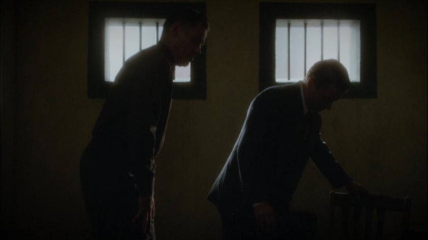 Interior cell of Nuremberg prison.