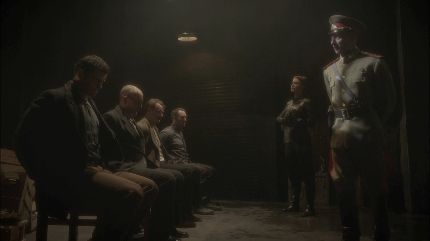 Prisoners in cellar